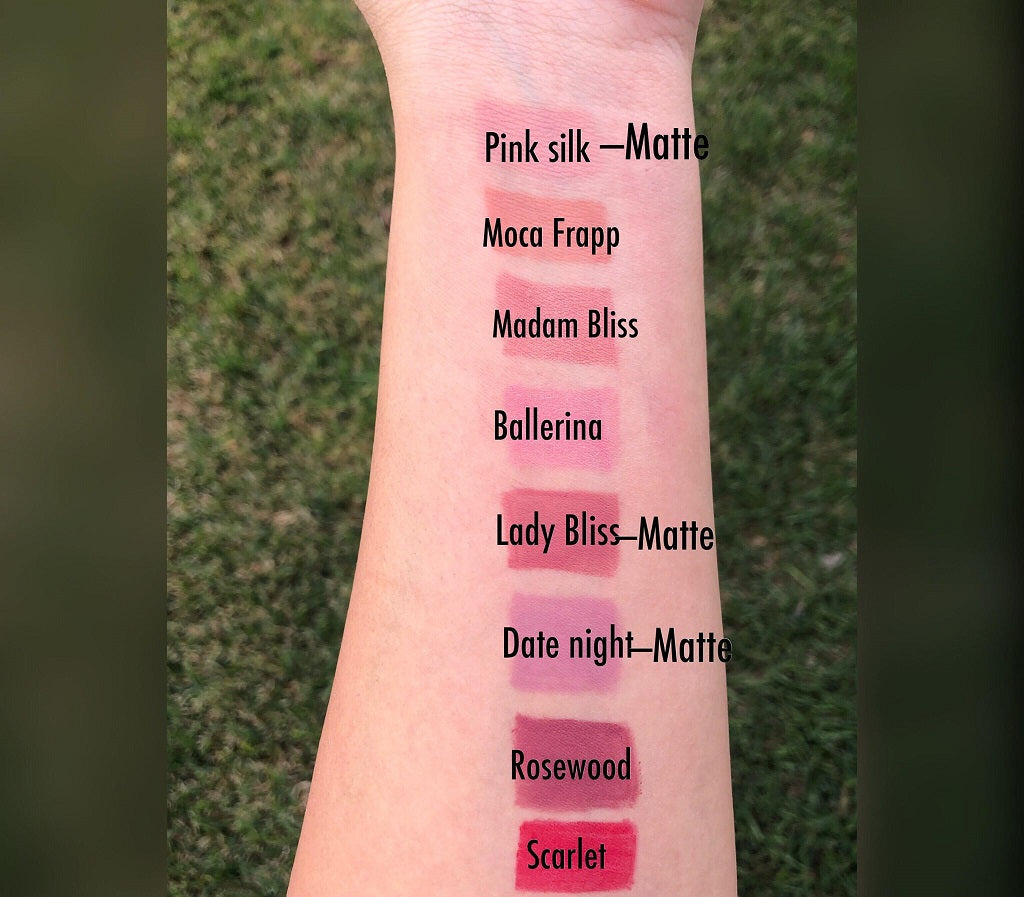 Multiple Ultra Pigment Organic Castor Oil Infused Lipstick